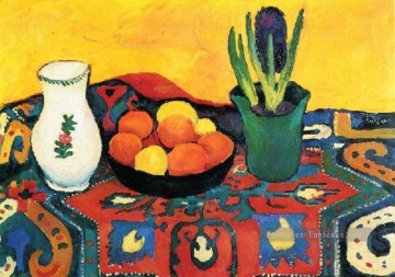 Tableaux abstraits célèbres œuvres - Style de vie avec des fruits expressionniste